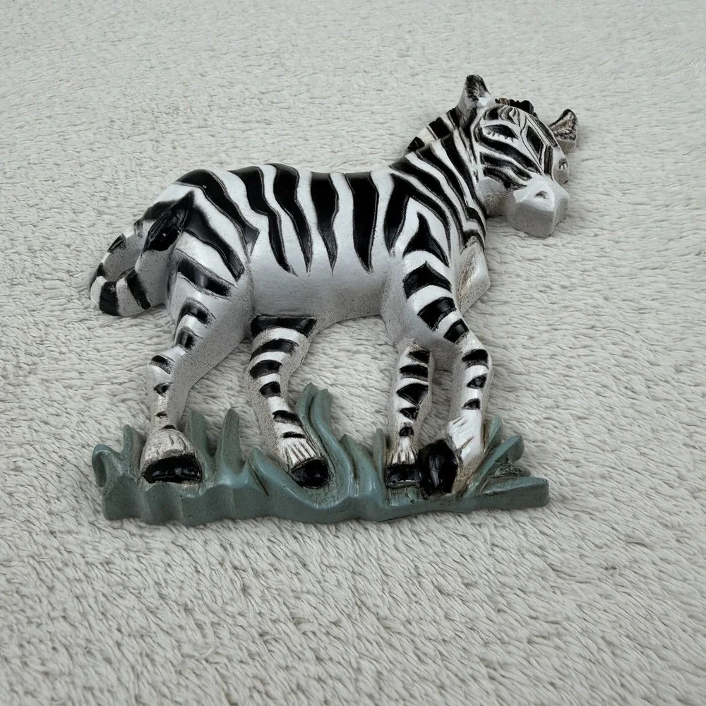 Vintage Burwood‎ Products Co Jungle Safari Animal Wall Art Lot- 90's Boho